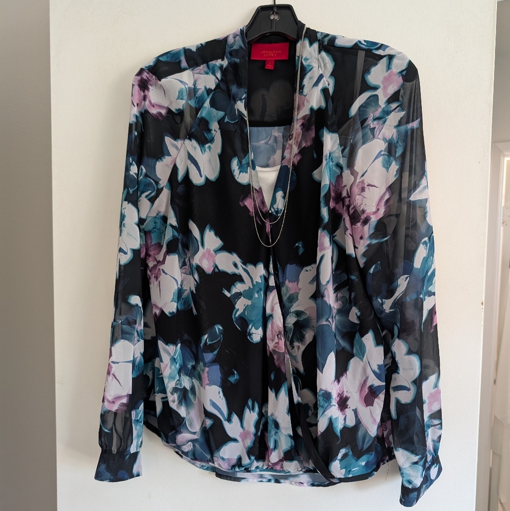 Jennifer Lopez Sz Large Blouse